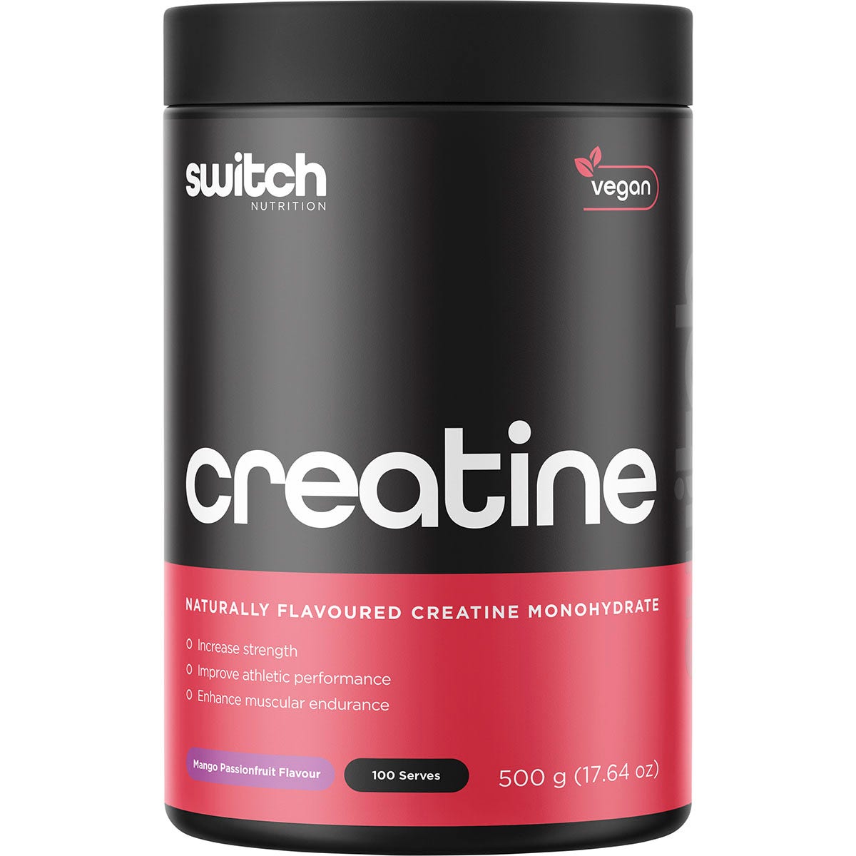 Switch Nutrition Creatine Monohydrate Mango Passionfruit 500g - Cutprice Online