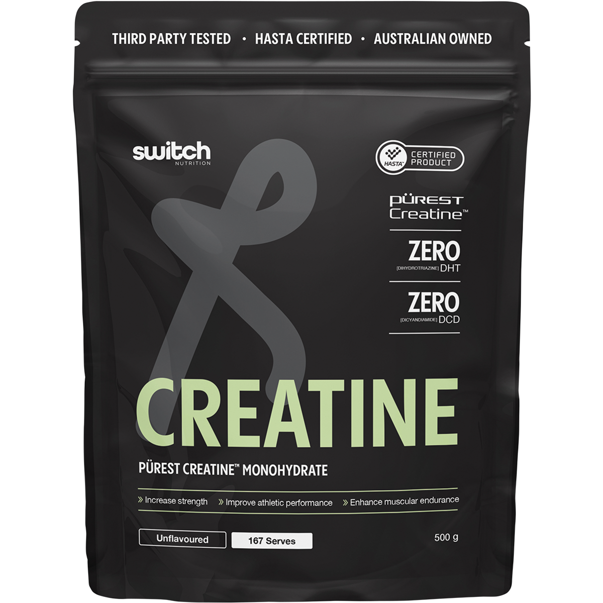 Switch Nutrition Perform Purest Creatine Monohydrate 500g