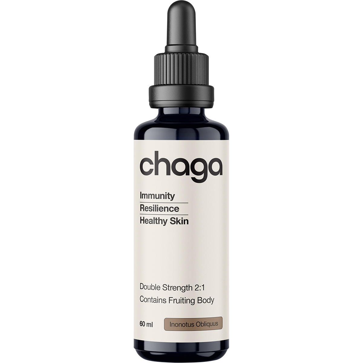 Switch Nutrition Chaga Double Strength 2:1 Liquid Mushroom Extract 60ml