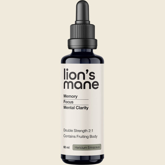 Switch Nutrition Lion's Mane Double Strength 2:1 Mushroom Liquid Extract 60ml