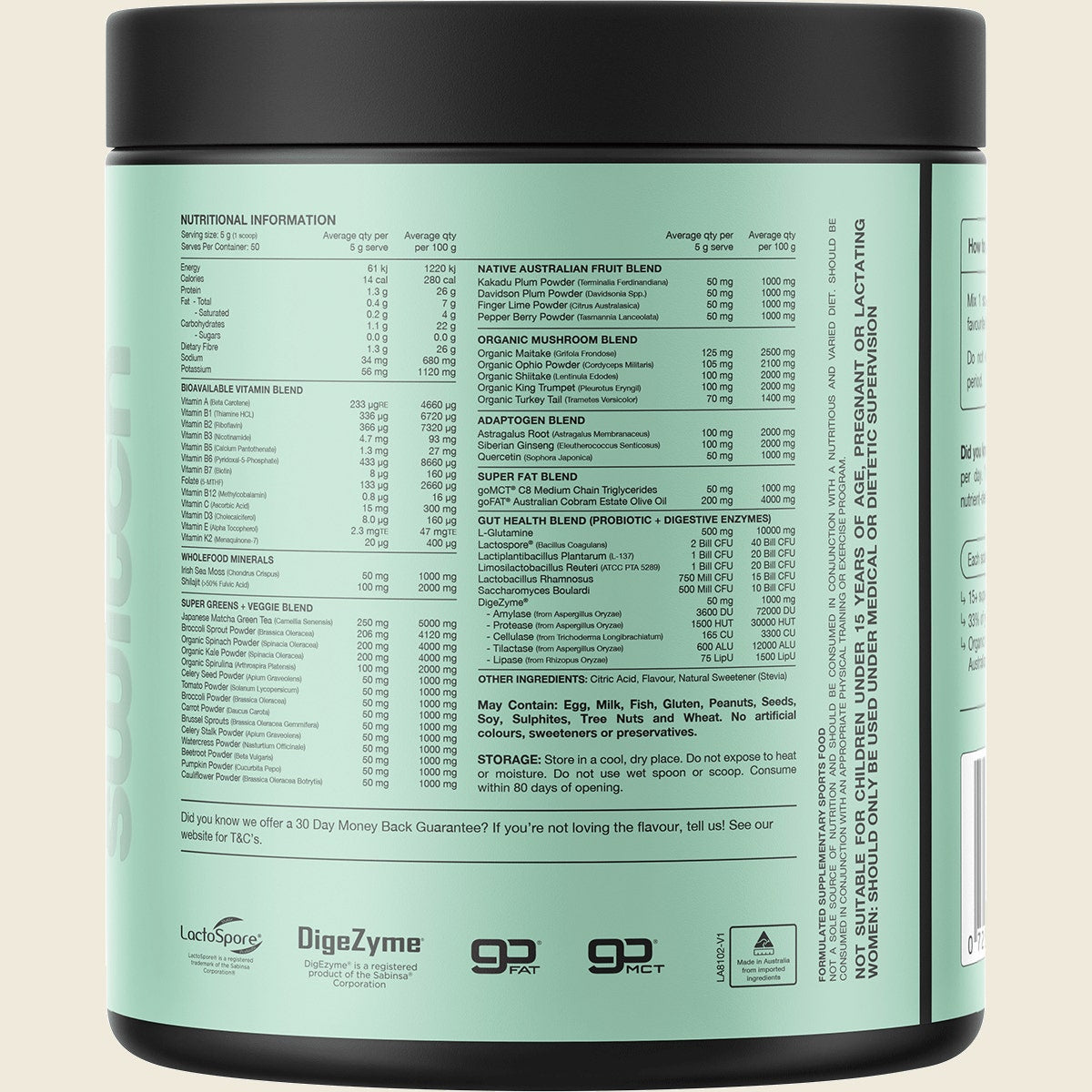 Switch Nutrition Greens Fruit Juice 250g