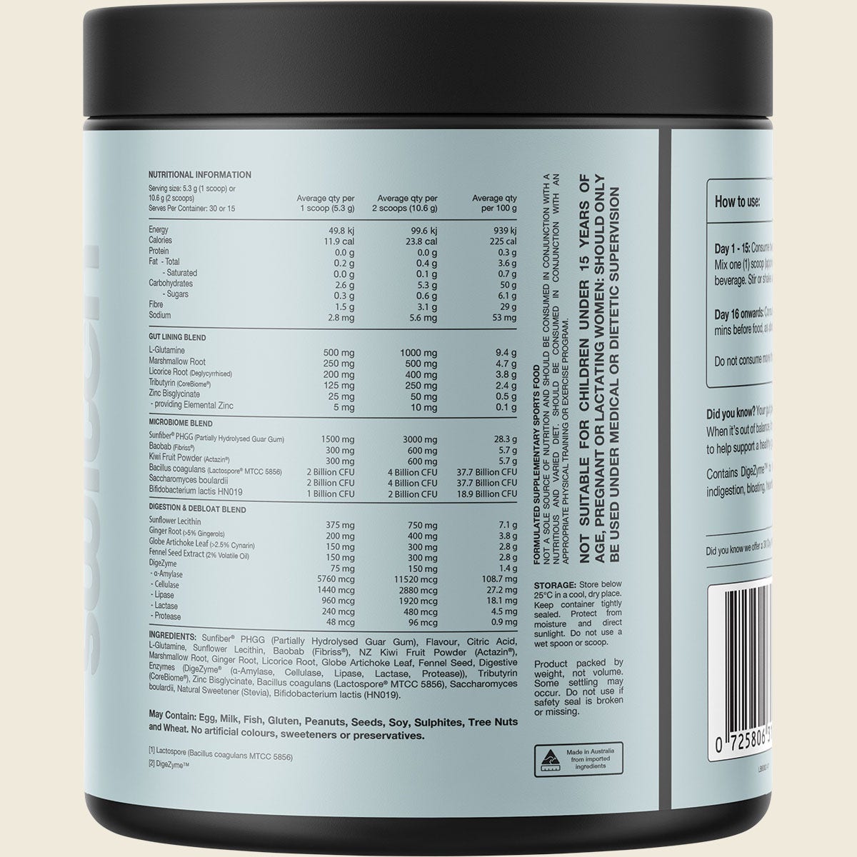 Switch Nutrition Gut Restore Cloudy Apple 159g