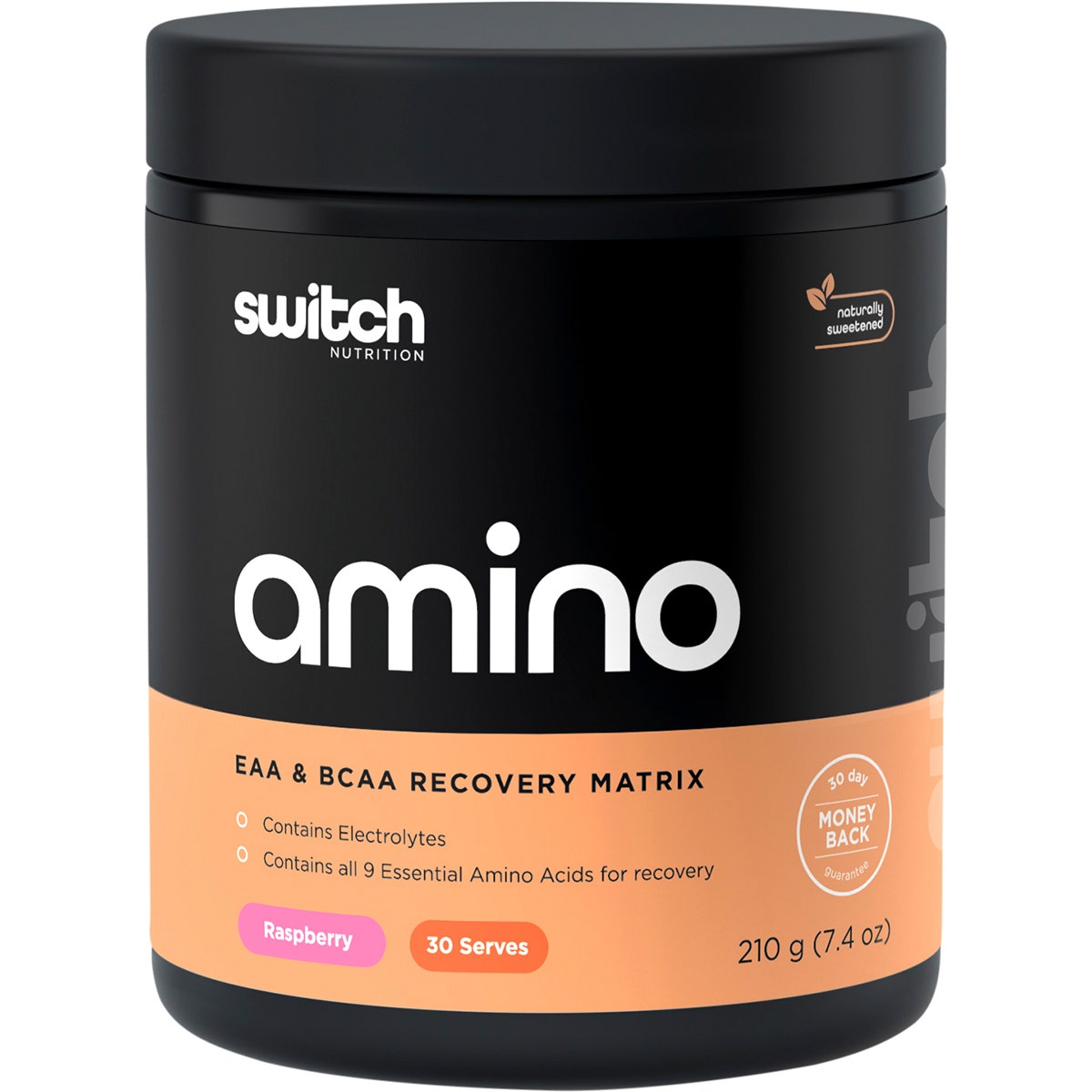 SWITCH NUTRITION Amino EAA & BCAA Electrolyte Recovery Raspberry 210g Switch Nutrition