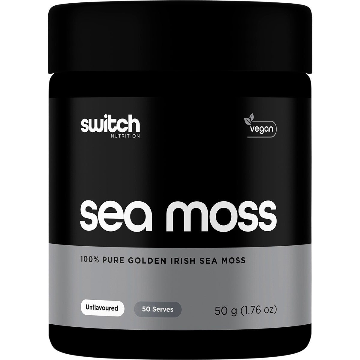 SWITCH NUTRITION Sea Moss 100% Pure Golden Irish Sea Moss 50g - Cutprice Online