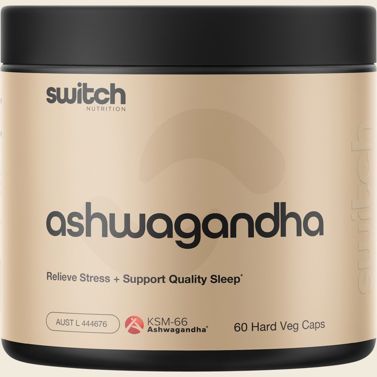 SWITCH NUTRITION Ashwagandha 60 Caps - Cutprice Online