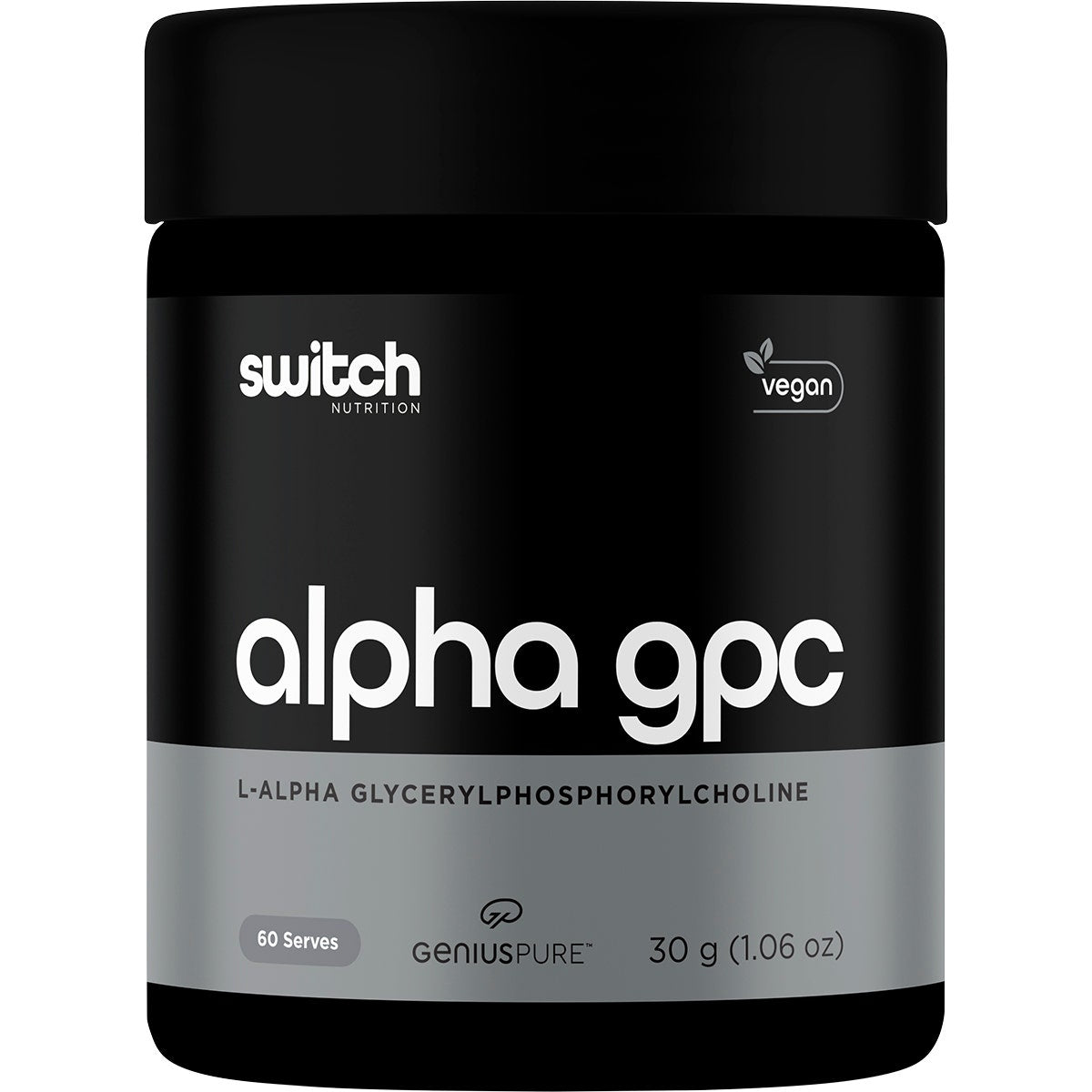 SWITCH NUTRITION Alpha GPC 30g - Cutprice Online