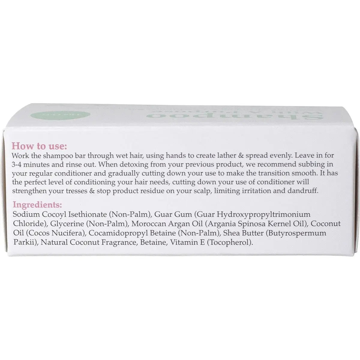 SHAMPOO WITH A PURPOSE Shampoo & Conditioner Bar The O.G. - For All Hair Types 135g SHAMPOO WITH A PURPOSE