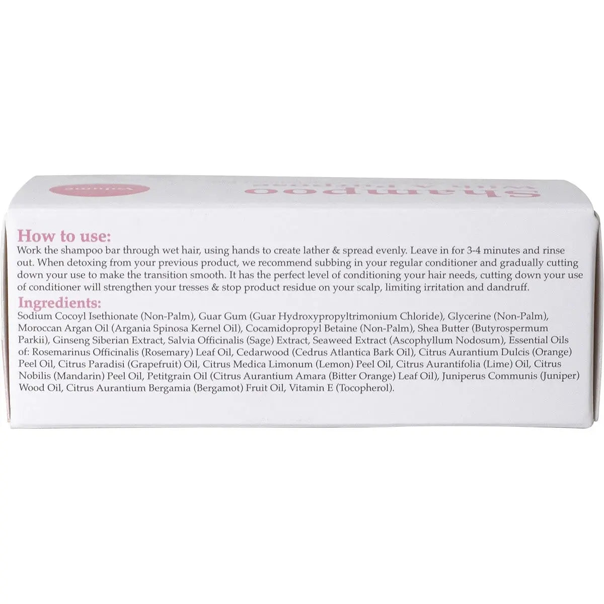SHAMPOO WITH A PURPOSE Shampoo & Conditioner Bar Volume 135g SHAMPOO WITH A PURPOSE
