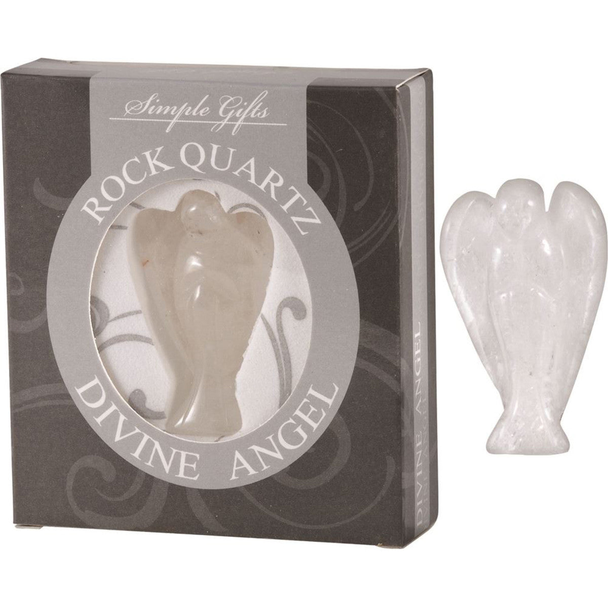 SaltCo Divine Angel Clear Quartz 5cm - Cutprice Online