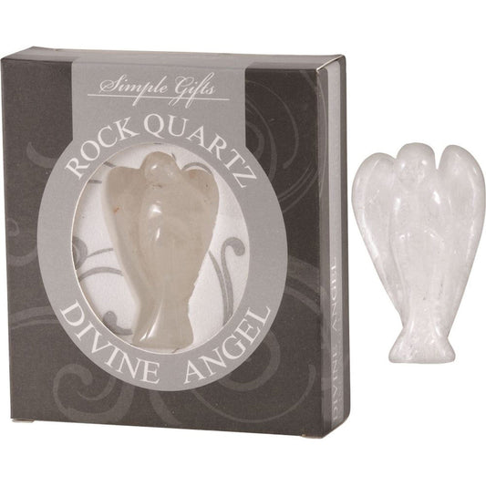 SaltCo Divine Angel Clear Quartz 5cm - Cutprice Online