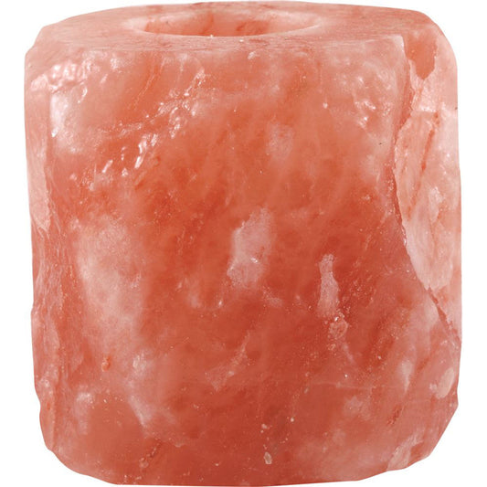 SaltCo Salt Crystal Tea Light Natural - Cutprice Online