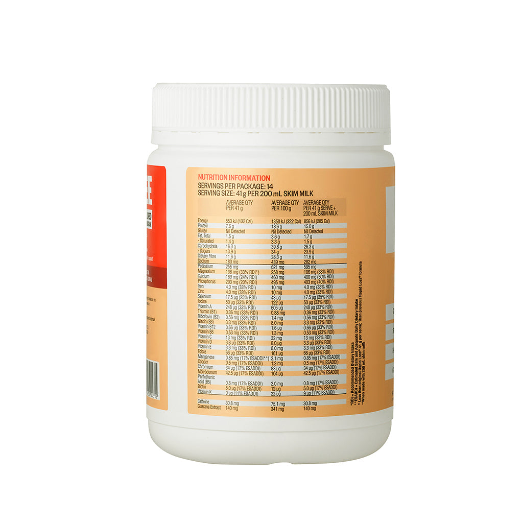 RAPID LOSS Salted Caramel Meal Replacement Shake 575g - Cutprice Online