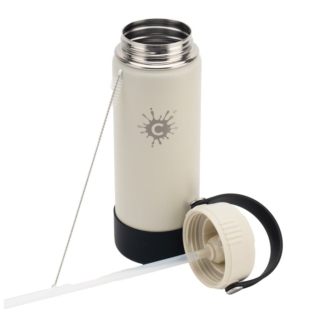 Cheeki Stainless Steel Bottle Adventure Sandstone 750ml - Cutprice Online