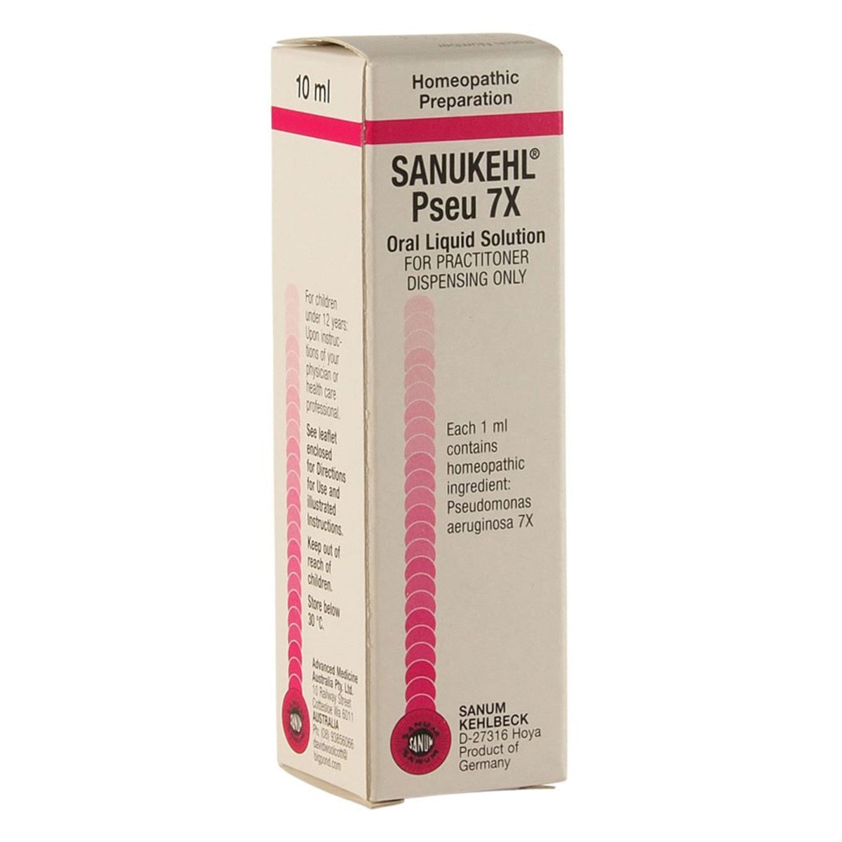 Sanum Sanukehl Pseu 7x 10ml - Cutprice Online