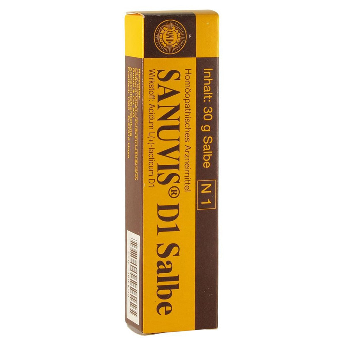 Sanum Sanuvis 1X (D1) Ointment 30g - Cutprice Online