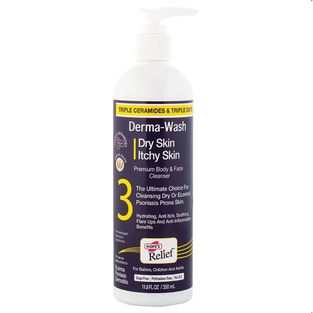 Hope's Relief Derma wash Dry Itchy Skin 350ml