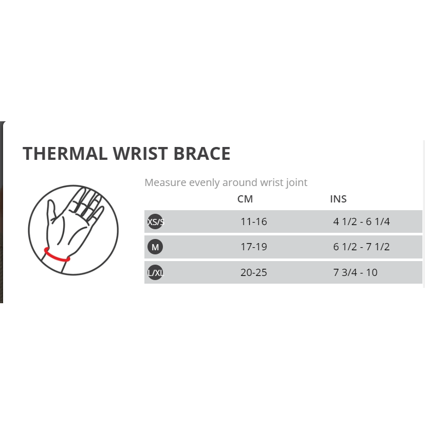 Thermoskin Wrist Hand Brace - Cutprice Online