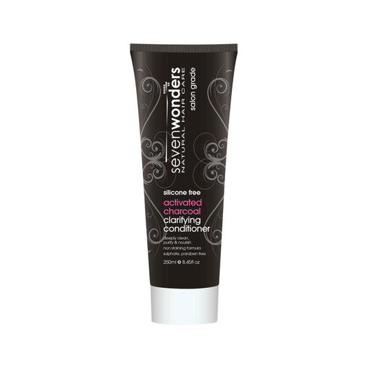 Seven Wonders Natural Hair Care Activated Charcoal Clarifying Conditioner 250ml - Cutprice Online