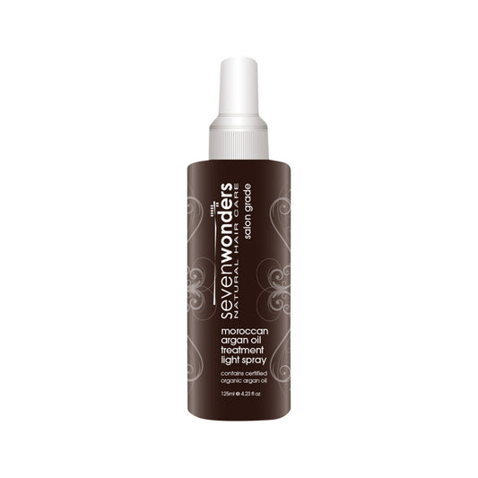 Seven Wonders Natural Hair Care Moroccan Argan Oil Treatment Light Spray 125ml - Cutprice Online