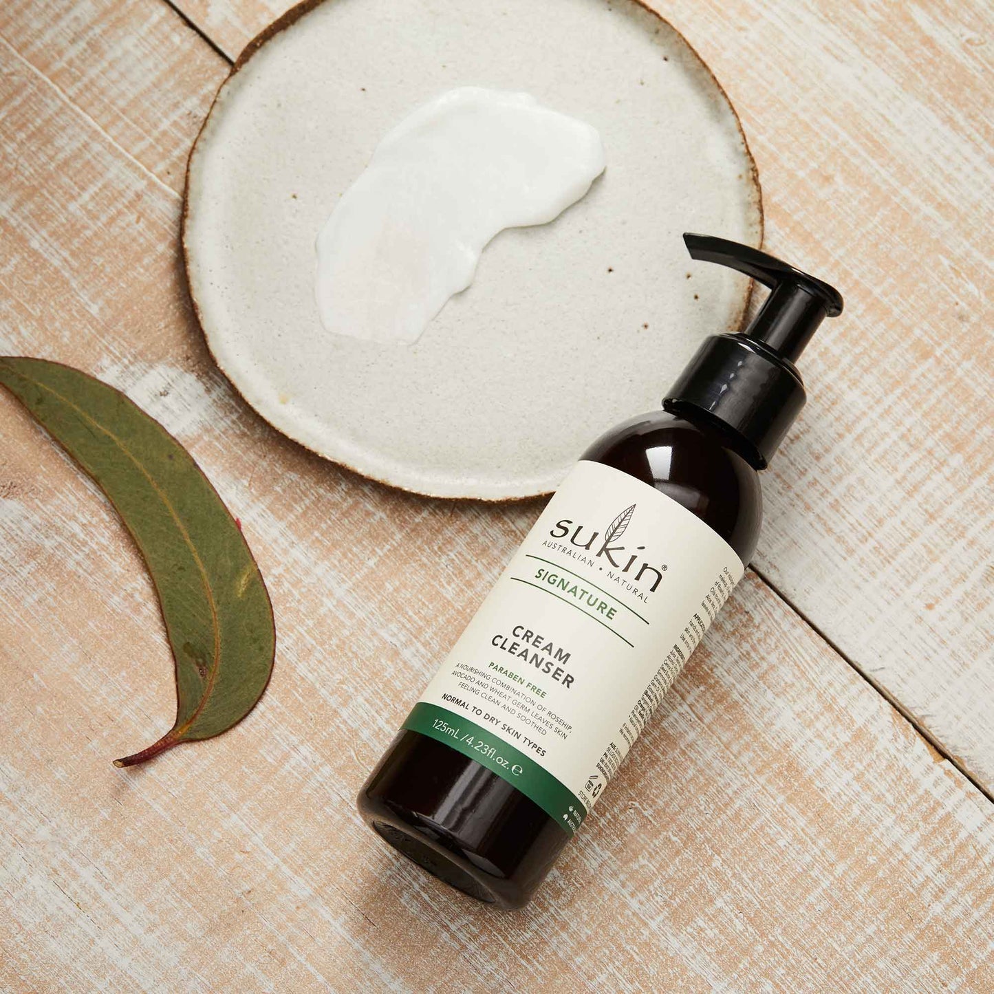 Sukin Skin Relief Cream Cleanser 125ml Pump - Cutprice Online