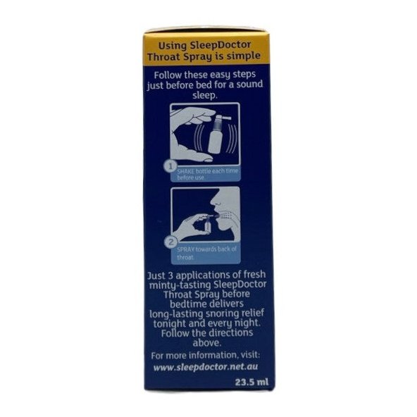 SleepDoctor Throat Spray 23.5ml - Cutprice Online