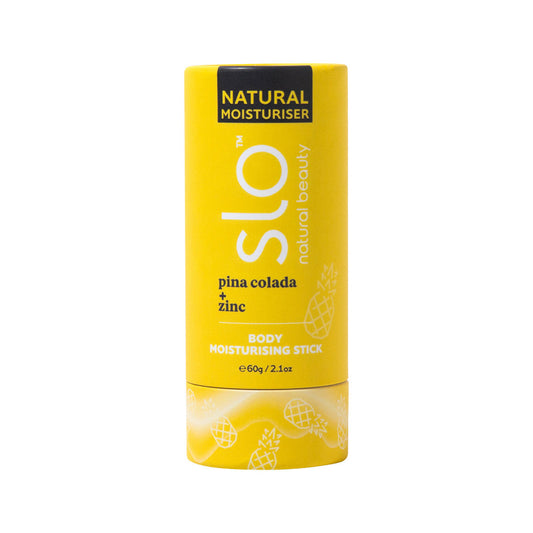 Slo Natural Beauty Natural Body Moisturising Stick Pina Colada + Zinc 60g - Cutprice Online