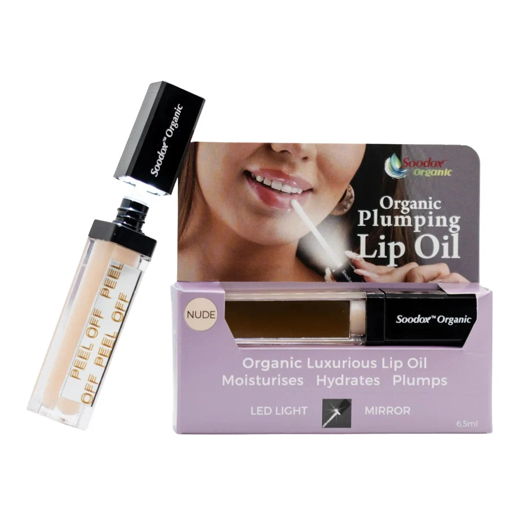 SOODOX Plumping Lip Oil Nude 6.5mL