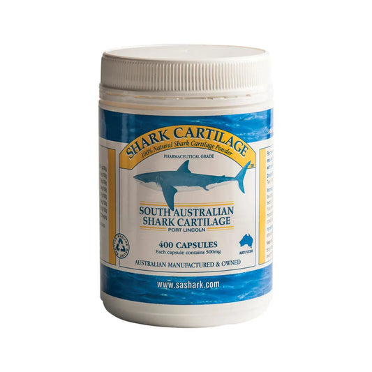 Shark Cartilage 500mg 400 Capsules SHARK CARTILAGE