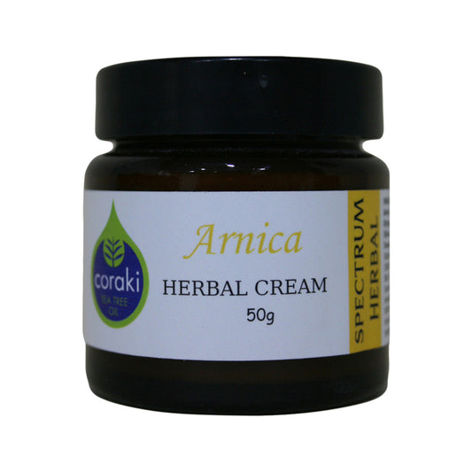 Spectrum Herbal Herbal Cream Arnica with Coraki Tea Tree Oil 50g - Cutprice Online