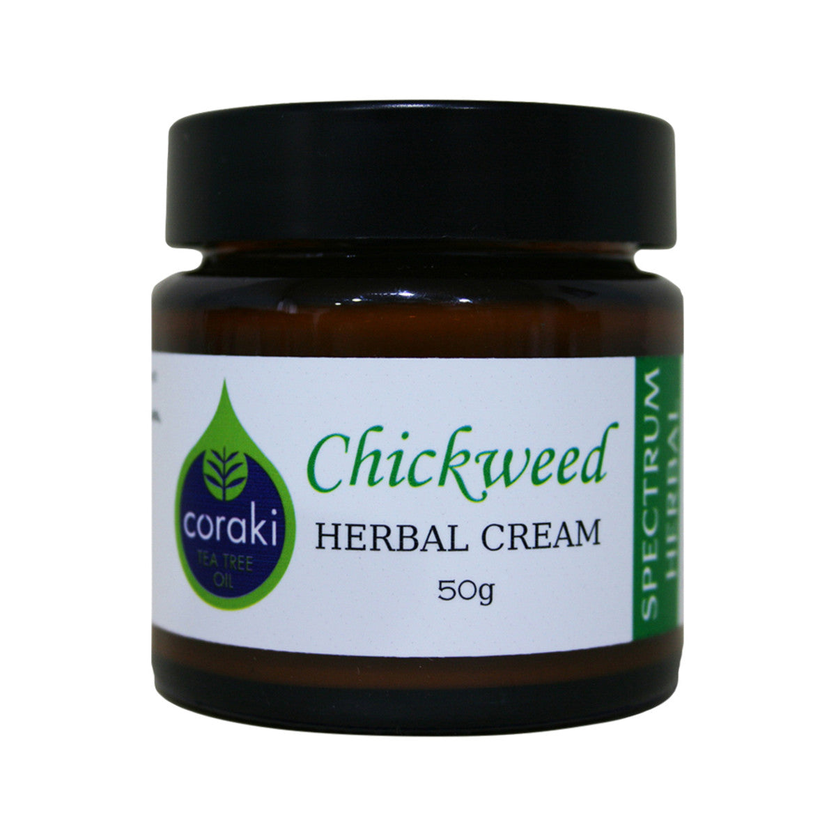Spectrum Herbal Herbal Cream Chickweed with Coraki Tea Tree Oil 50g - Cutprice Online