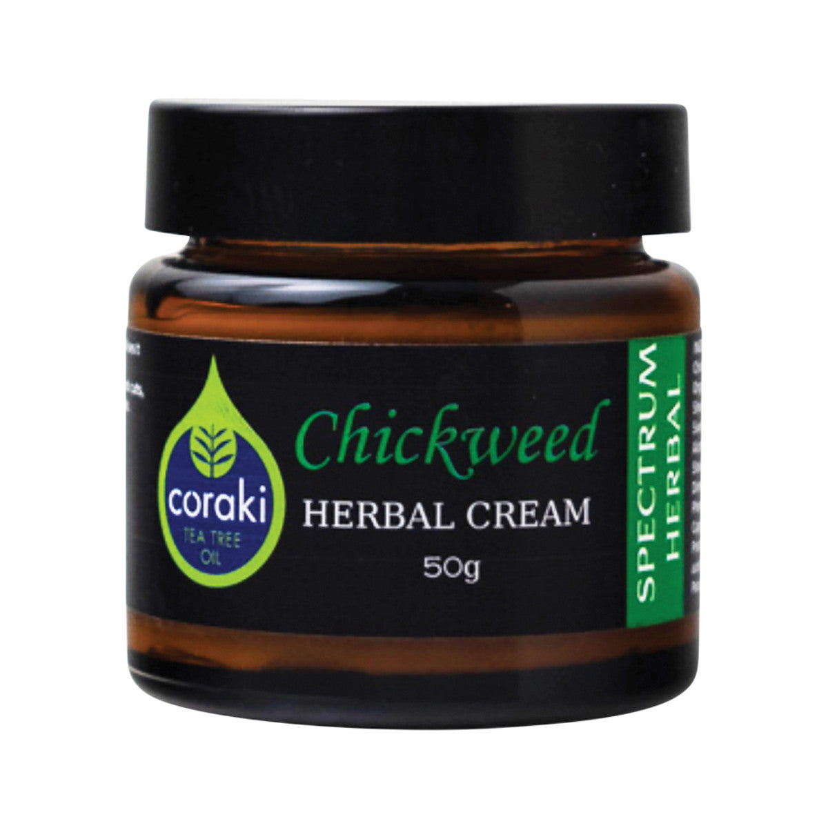 Spectrum Herbal Herbal Cream Chickweed with Coraki Tea Tree Oil 50g - Cutprice Online