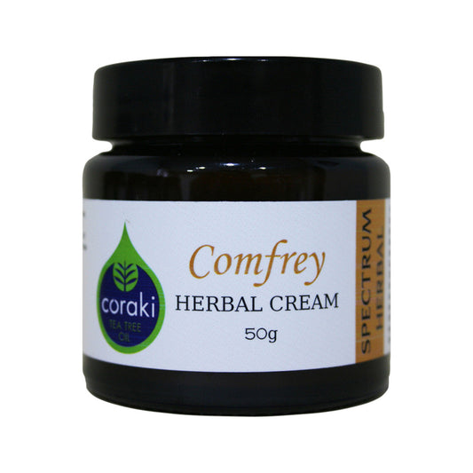 Spectrum Herbal Herbal Cream Comfrey with Coraki Tea Tree Oil 50g - Cutprice Online