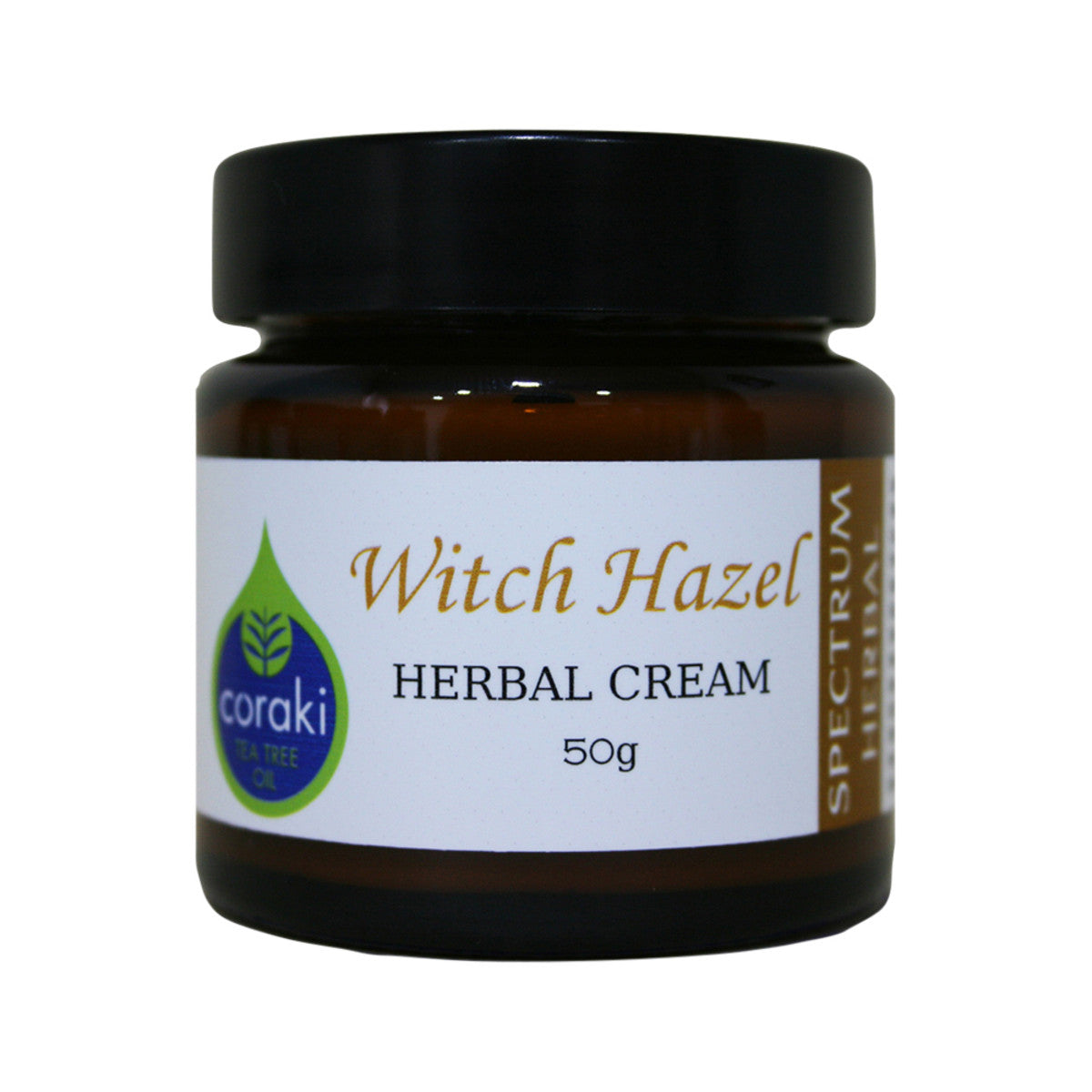 Spectrum Herbal Herbal Cream Witch Hazel with Coraki Tea Tree Oil 50g - Cutprice Online