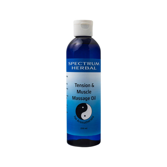 Spectrum Herbal Tao Aromatherapy Massage Oil Tension & Muscle 250ml - Cutprice Online