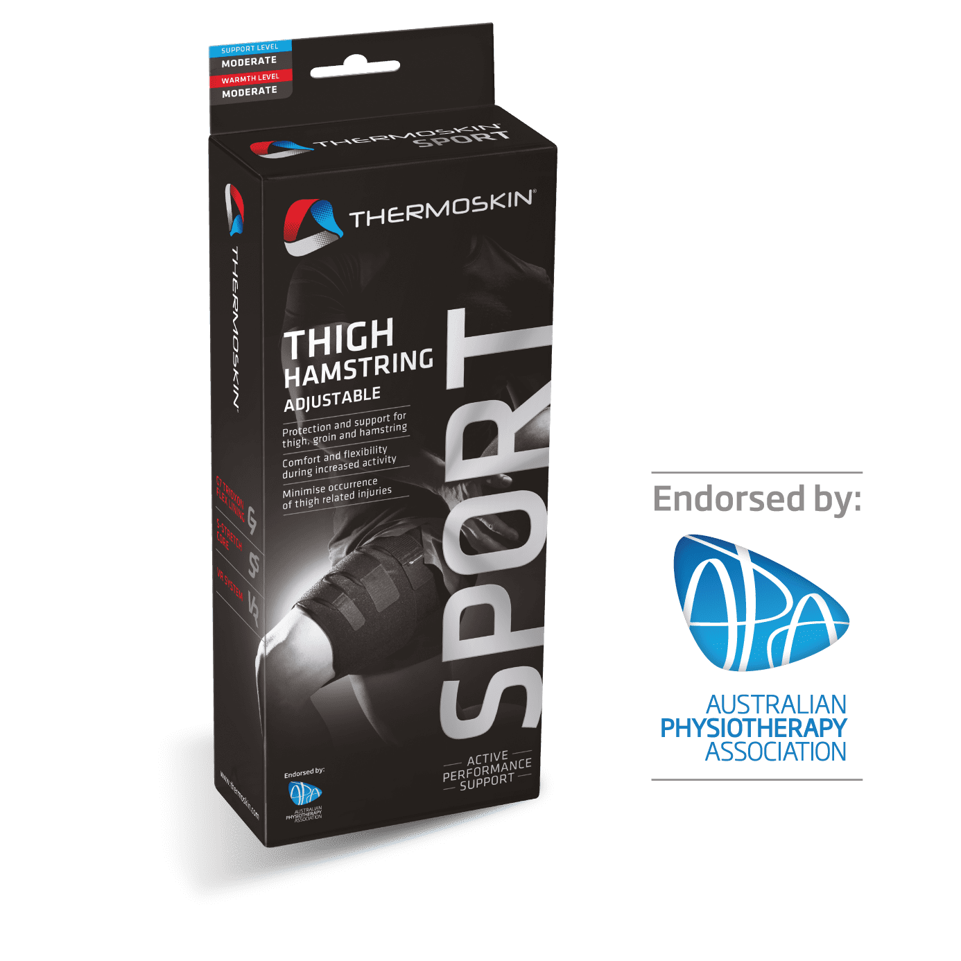 Thermoskin Sport Thigh Hamstring Adjustable - Cutprice Online