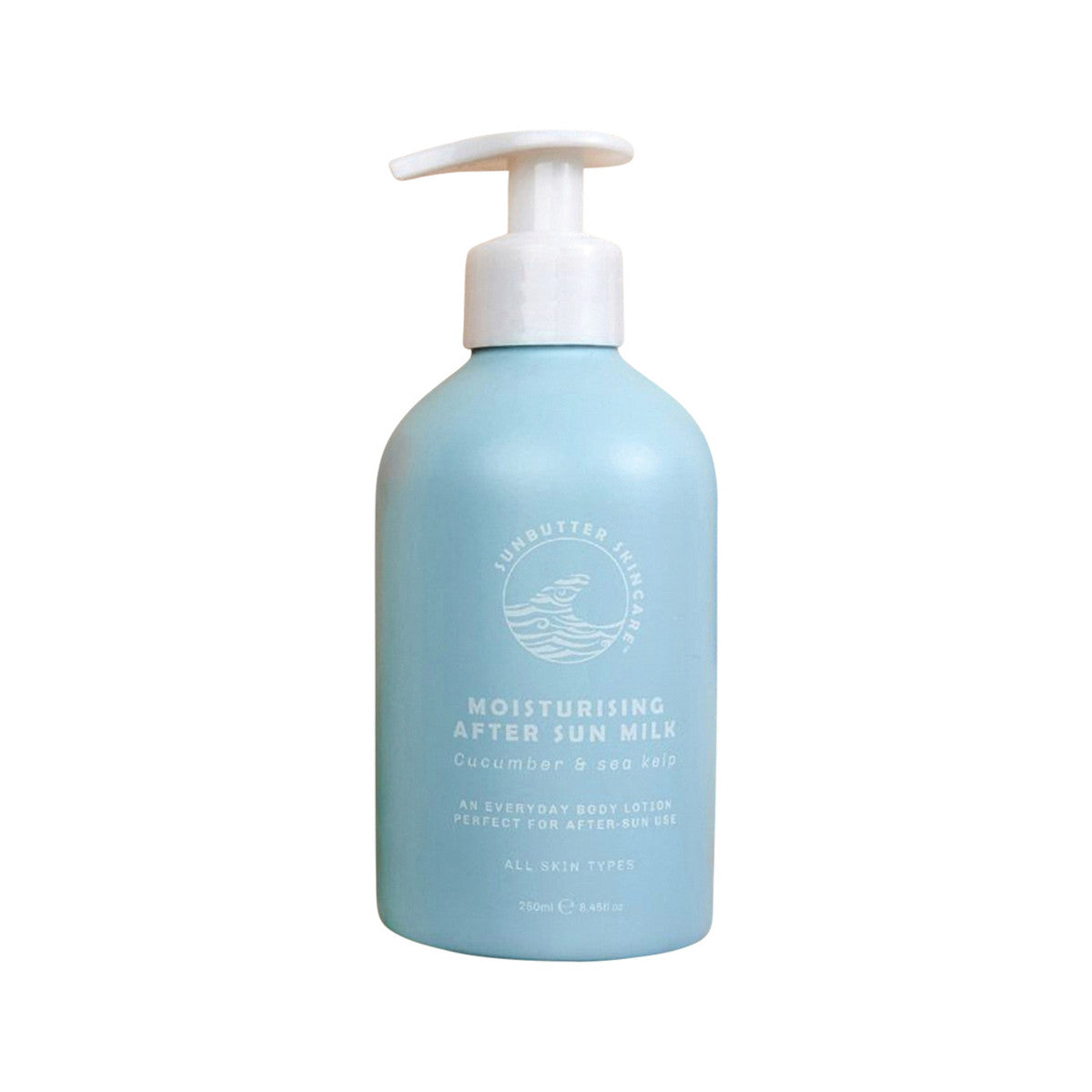 SunButter Skincare Moisturising After Sun Milk Cucumber & Sea Kelp 250ml - Cutprice Online