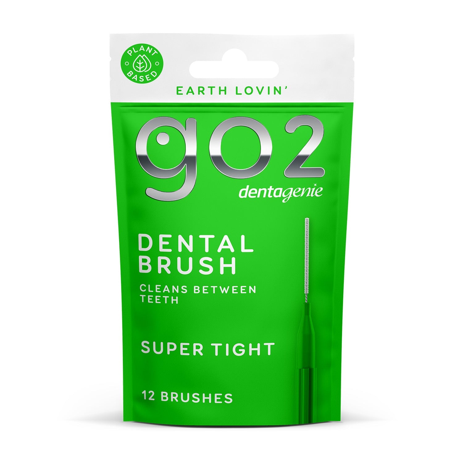 GO2 Dentagenie Interdental Brush Size 0 Grey 12PK - Cutprice Online