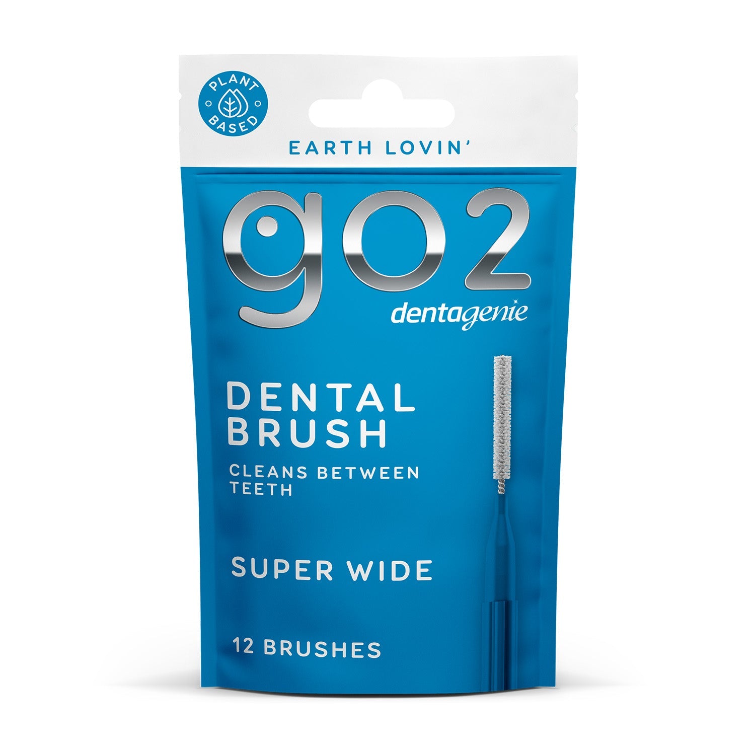 GO2 Dentagenie Interdental Brush (Super Wide) BLUE SIZE 5 12PK - Cutprice Online