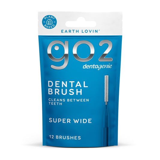 GO2 Dentagenie Interdental Brush (Super Wide) BLUE SIZE 5 12PK - Cutprice Online