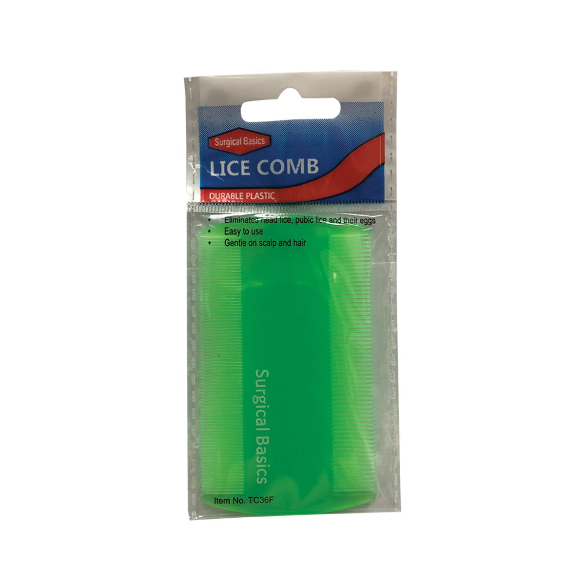 Surgical Basics Head Lice Nit Comb (Assorted Colours) - Cutprice Online