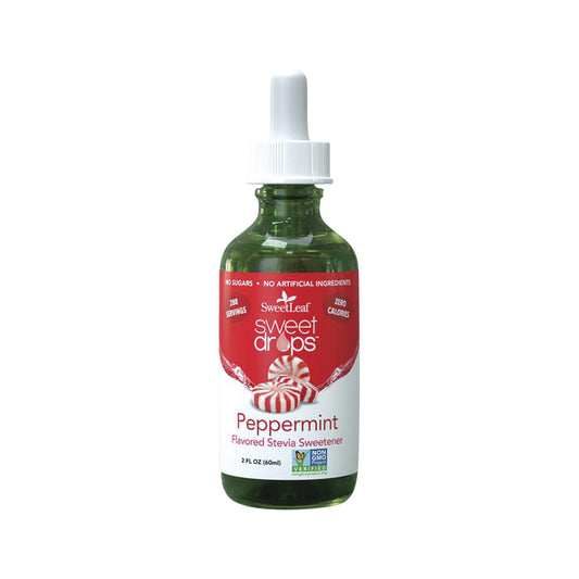 Sweet Leaf Sweet Drops Stevia Liquid Peppermint 60ml - Cutprice Online