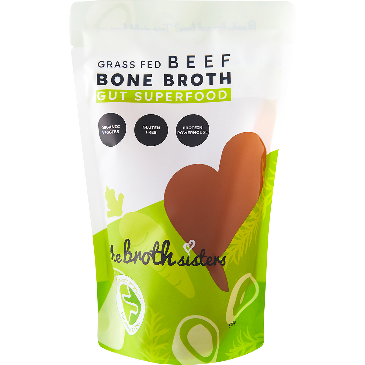The Broth Sisters Beef Bone Broth 500ml x 8 Pack