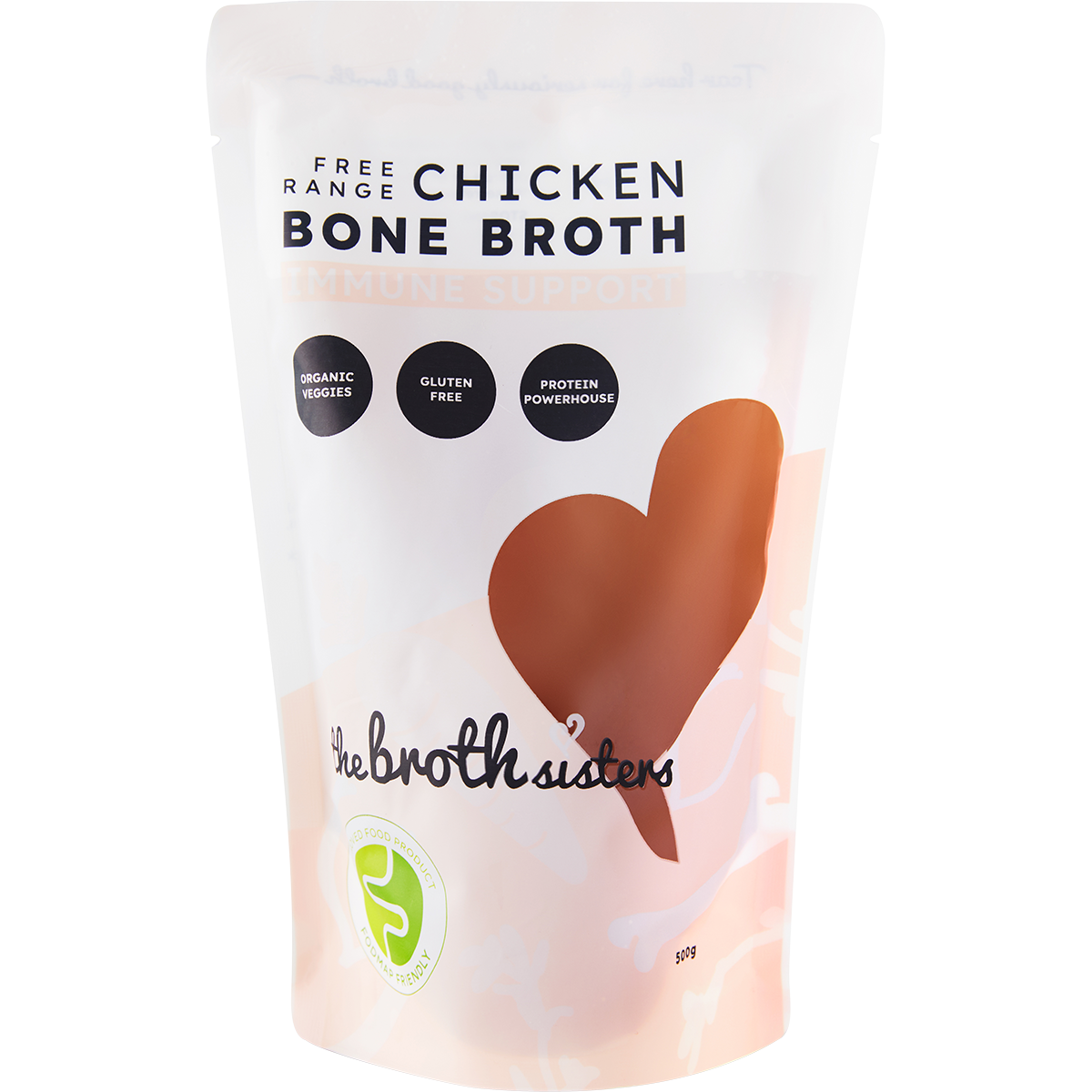 The Broth Sisters Chicken Bone Broth 500ml x 8 Pack