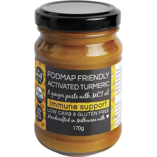 THE BROTH SISTERS Activated Turmeric & Ginger Paste With MCT Oil 170g THE BROTH SISTERS