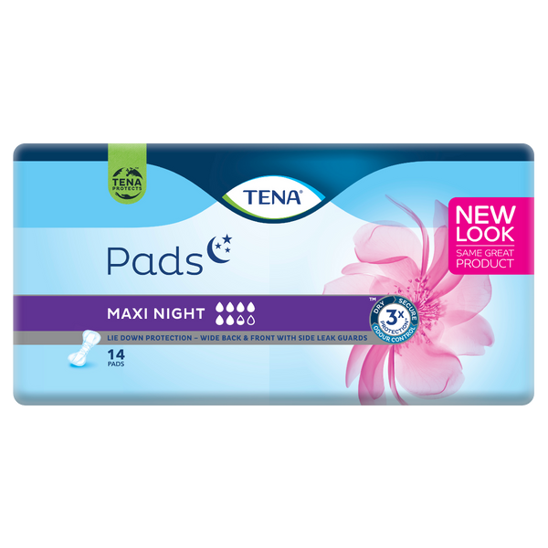 Tena Pads Maxi  Night 14PK - Cutprice Online