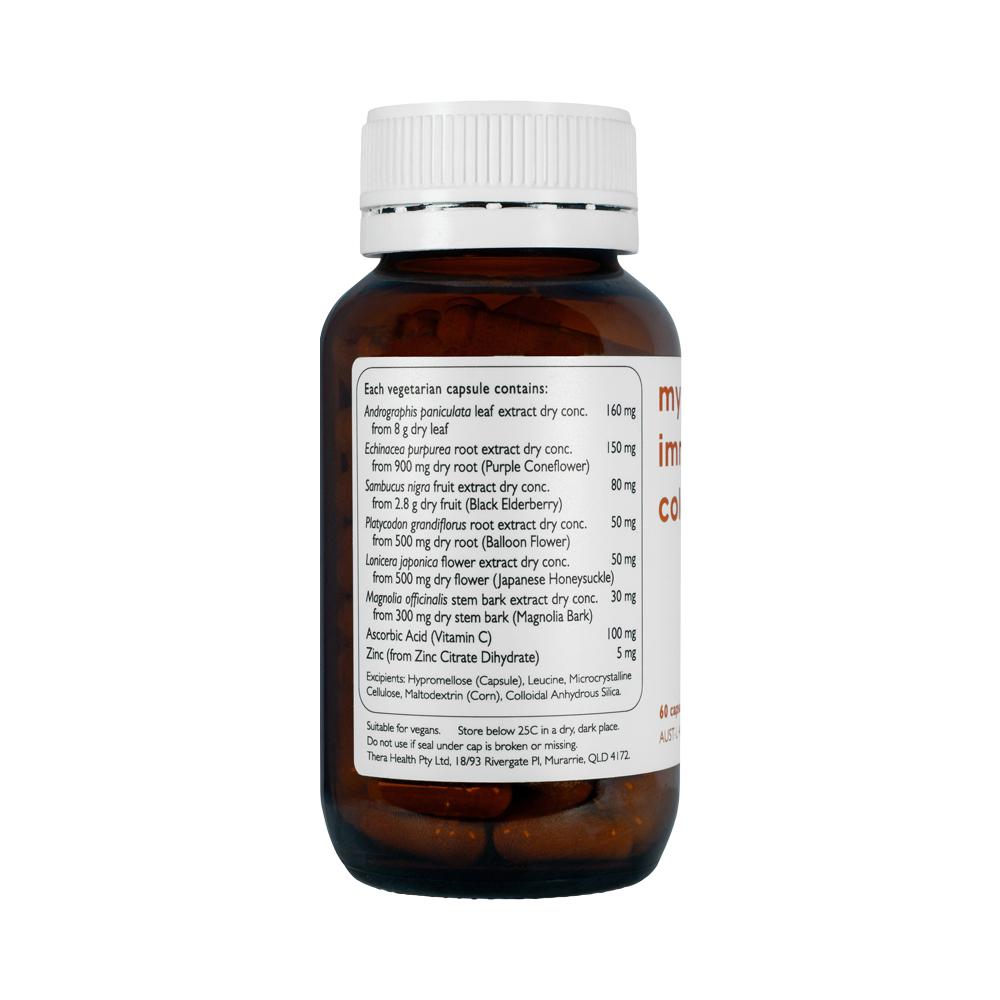 Therapure My Immune Cold + Flu 60 Capsules - Cutprice Online