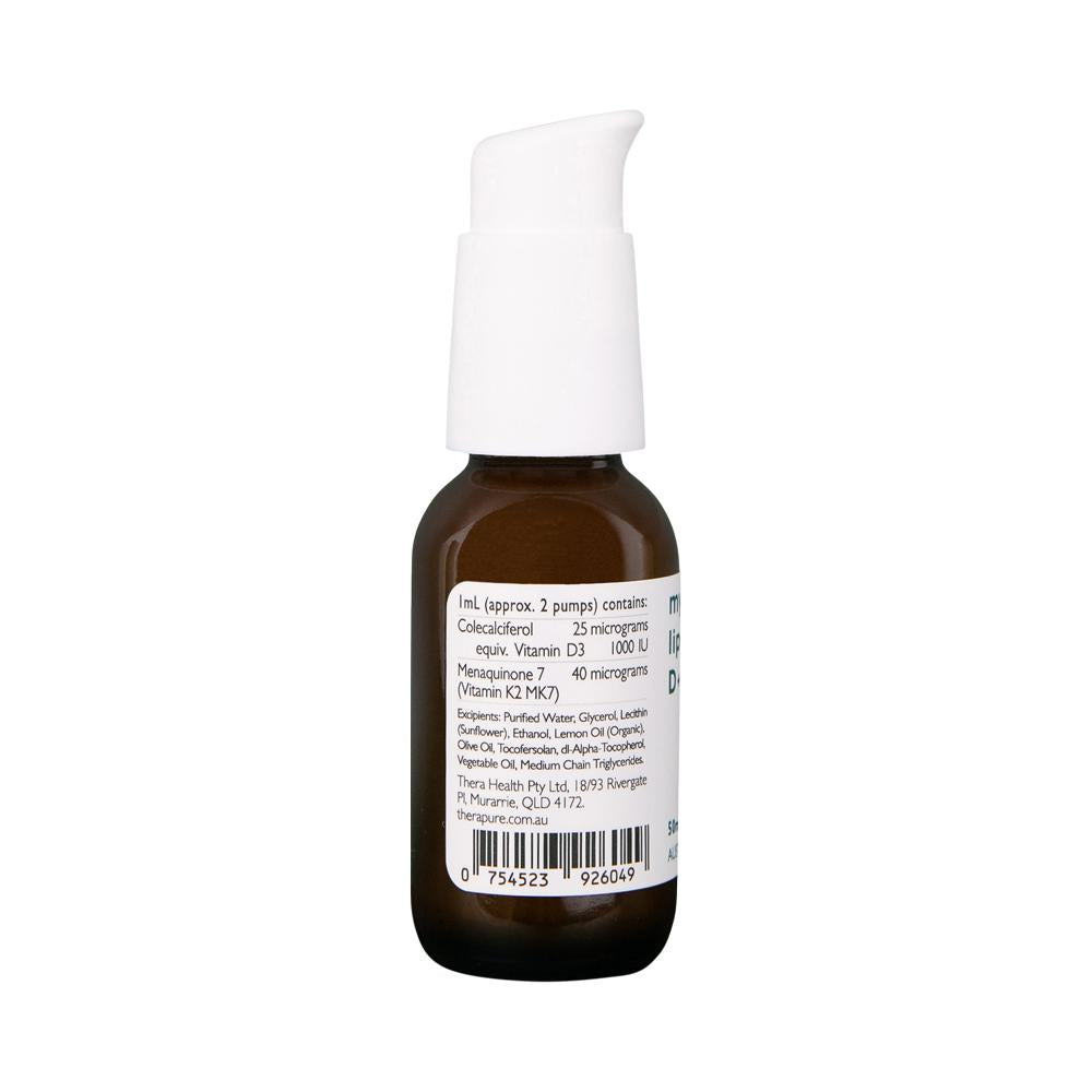 Therapure My Liposomal D + K Oral Liquid 50ML - Cutprice Online