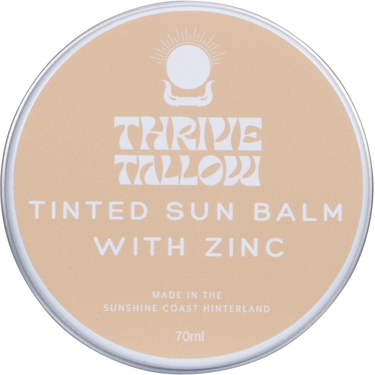 Thrive Tallow Tinted Sun Balm With Zinc 70ml - Cutprice Online