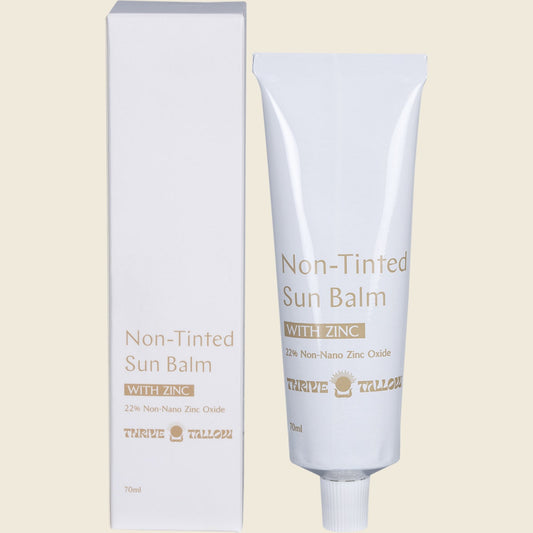 Thrive Tallow Non Tinted Sun Balm With Zinc 70ml - Cutprice Online