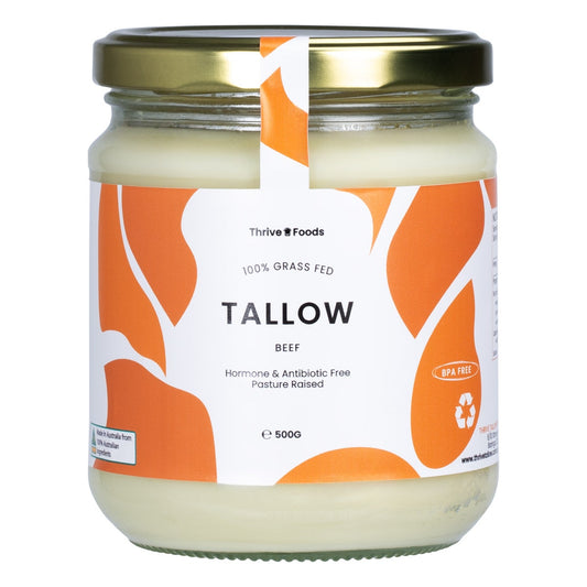 Thrive Tallow 100% Grass Fed Tallow 500ml - Cutprice Online